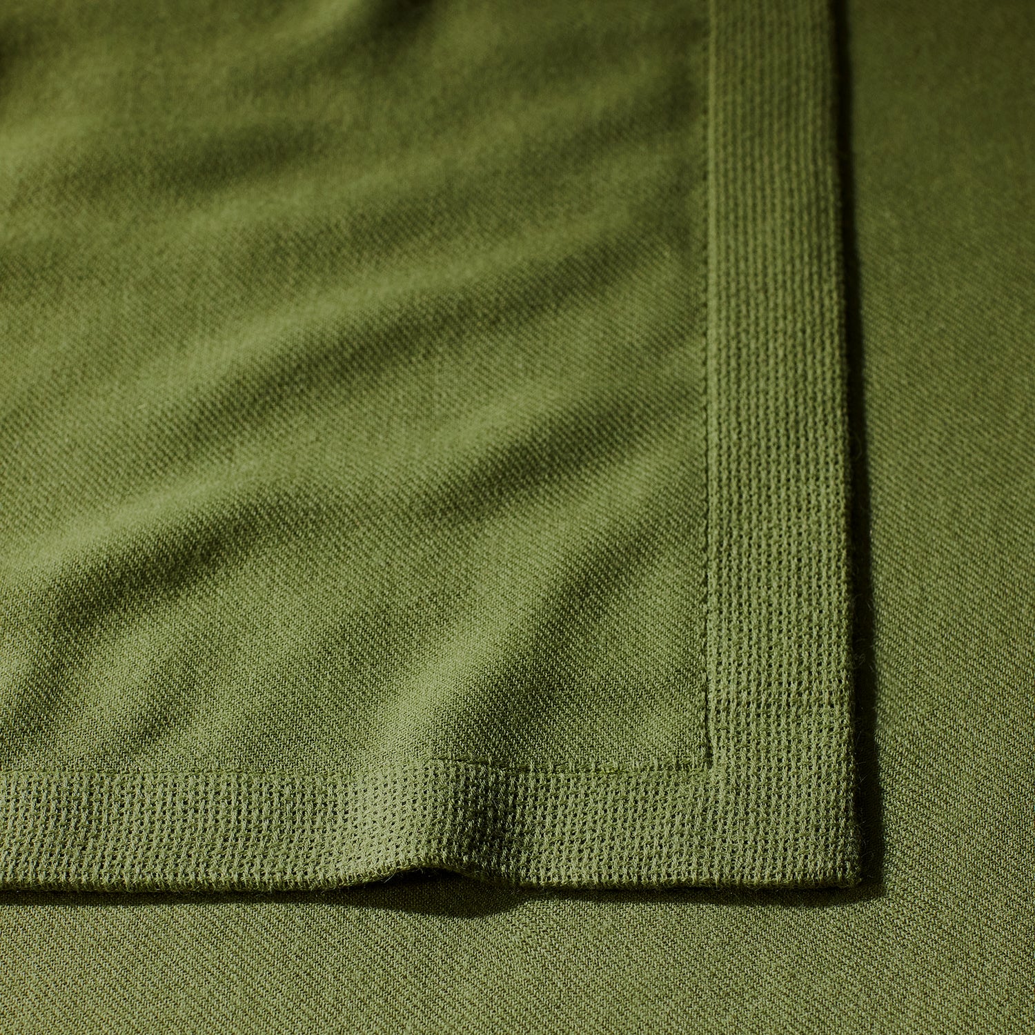 Baby Alpaca Throw Verde