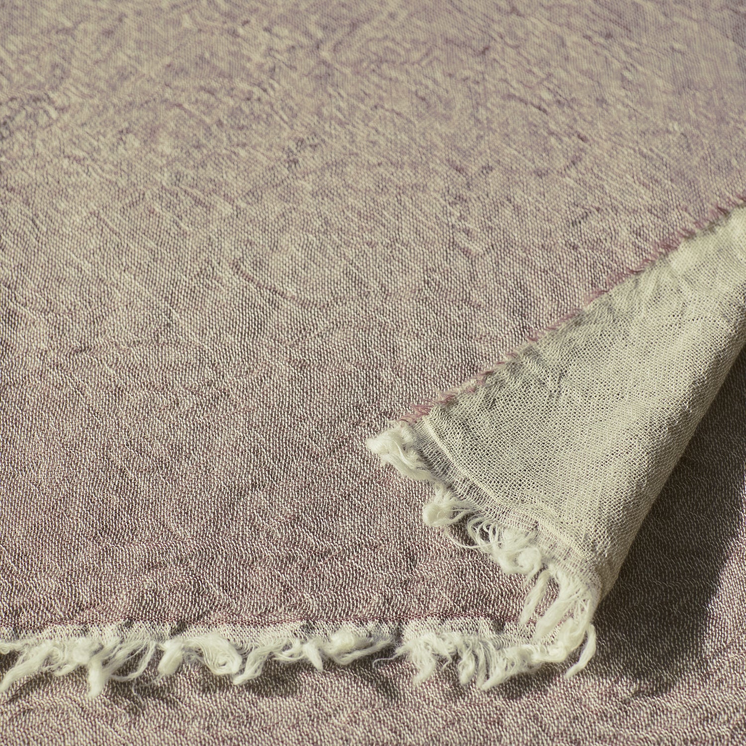 Merino Throw Mauve Wholesale