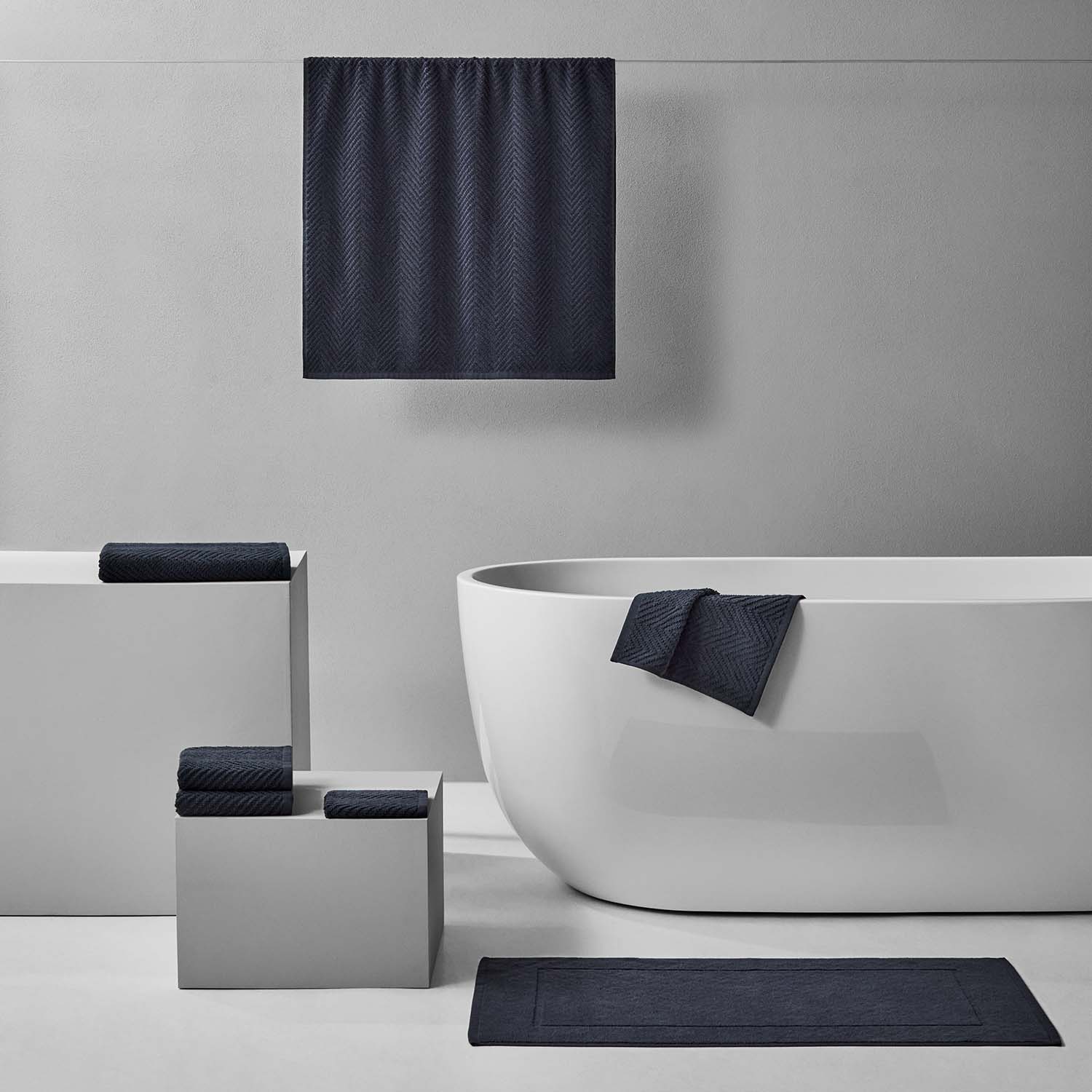 Treatment Bath Bundle Slate featuring warm earthen tones, soft textures, and versatile durability for relaxation.