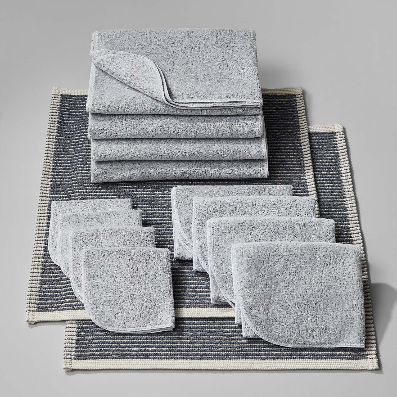 Tuxedo Bath Bundle Gray