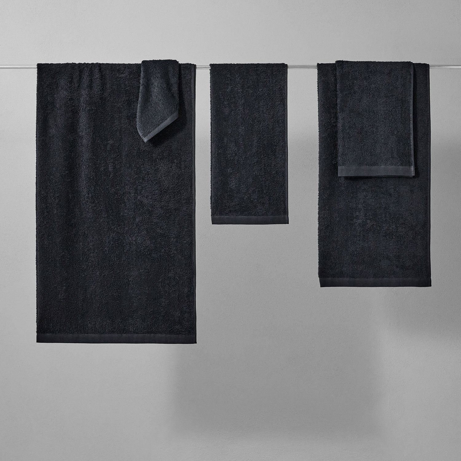 Wabi Sabi Towel Black