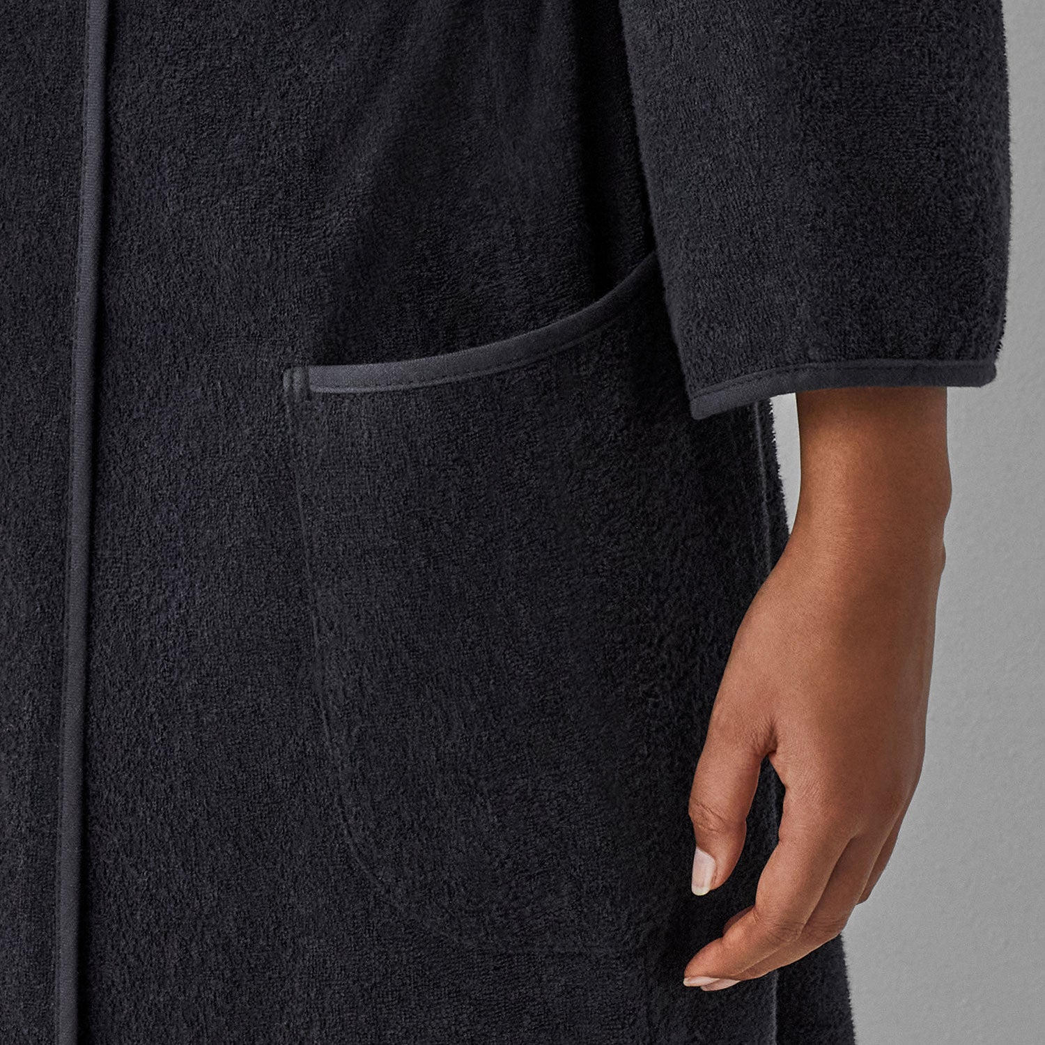 Wabi Sabi Robe Black